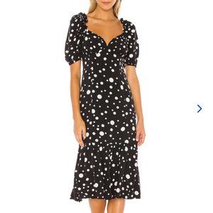 Lovers & Friends Dennis Midi Dress (large)